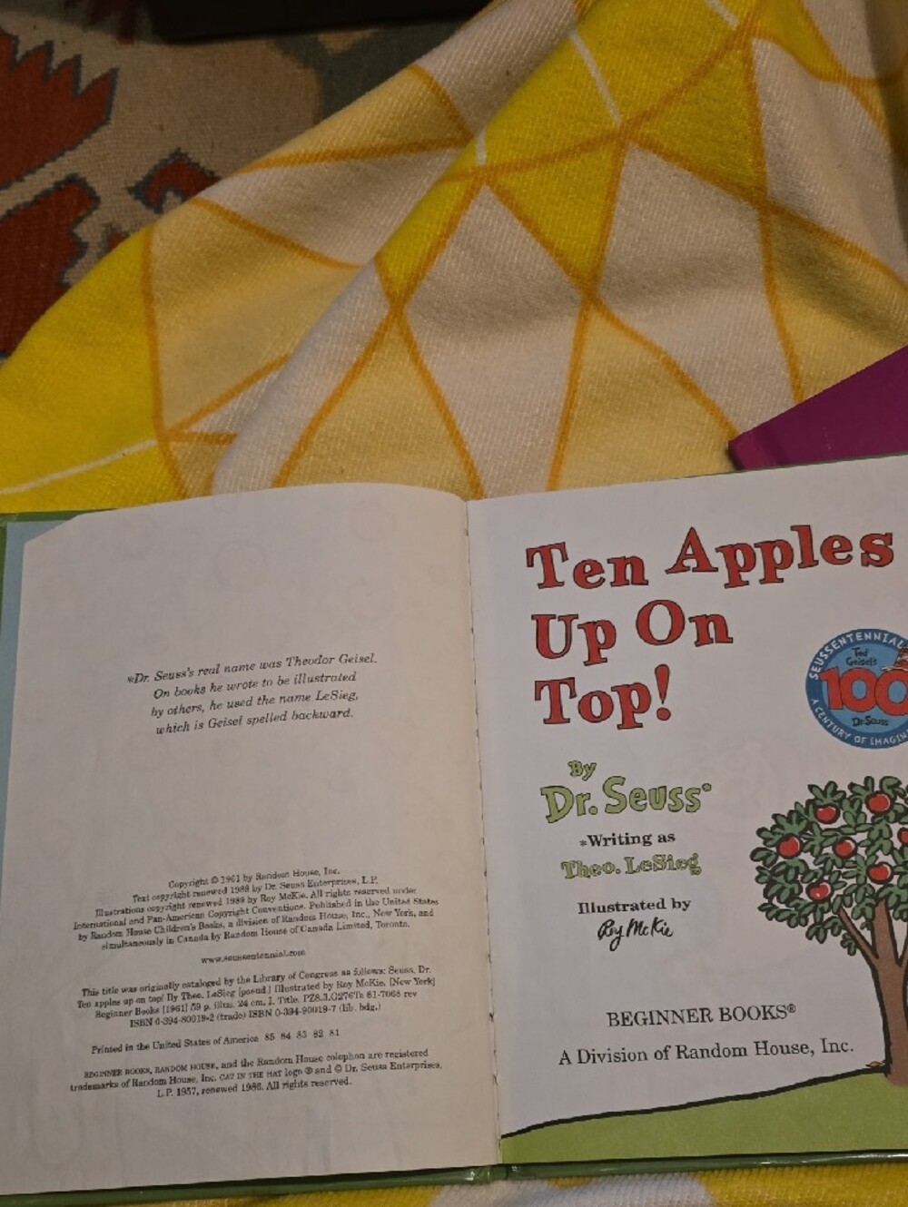 Vintage Dr Seuss Books -Set of 3 GUC - Picture 10 of 16